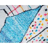 Colorful Berber carpet 242x144cm