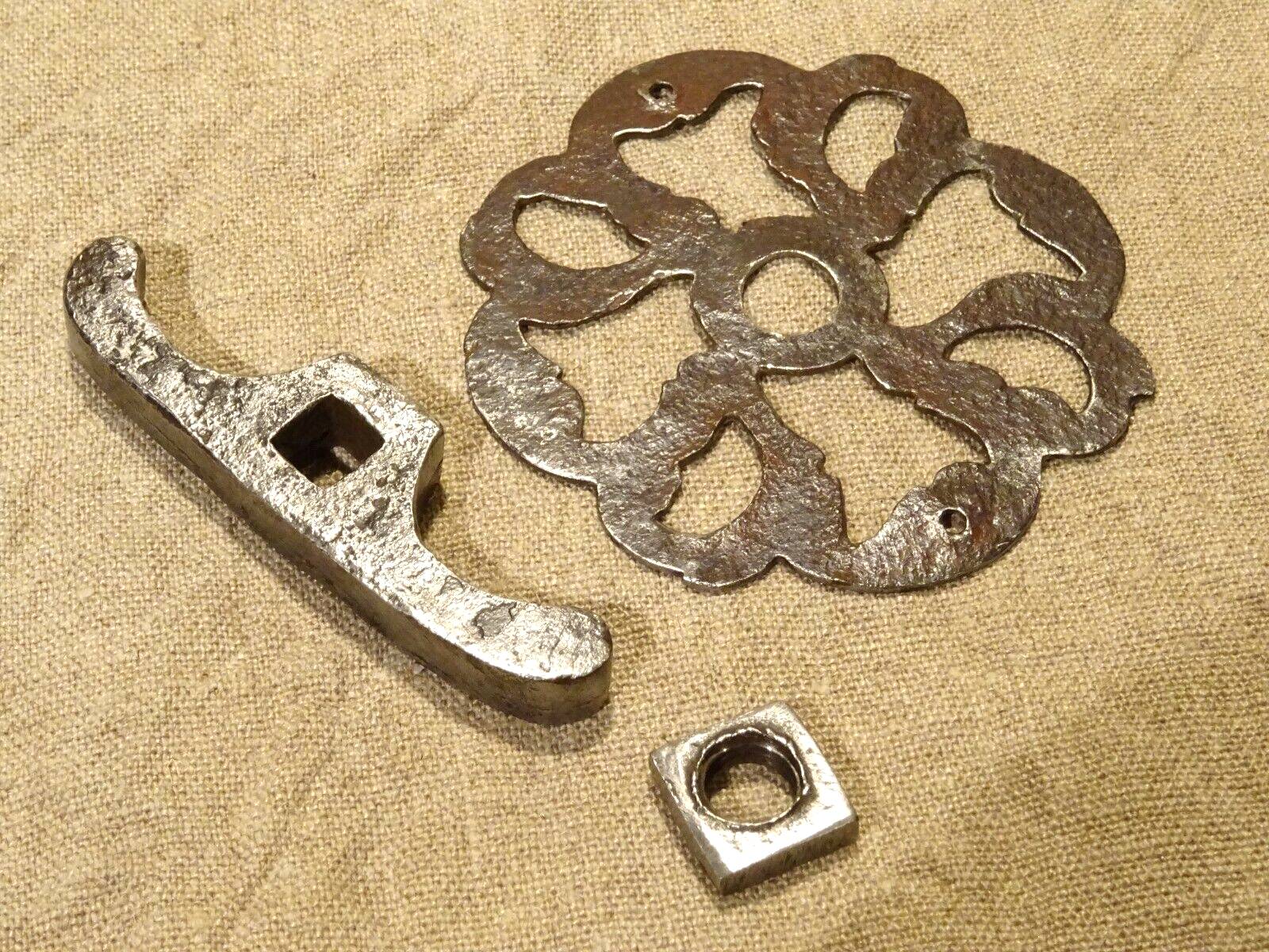 Old 18th 19th century wrought iron door knocker