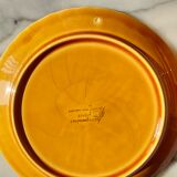 Fish service, 12 plates, soup tureen, sauce boat, sarreguemines