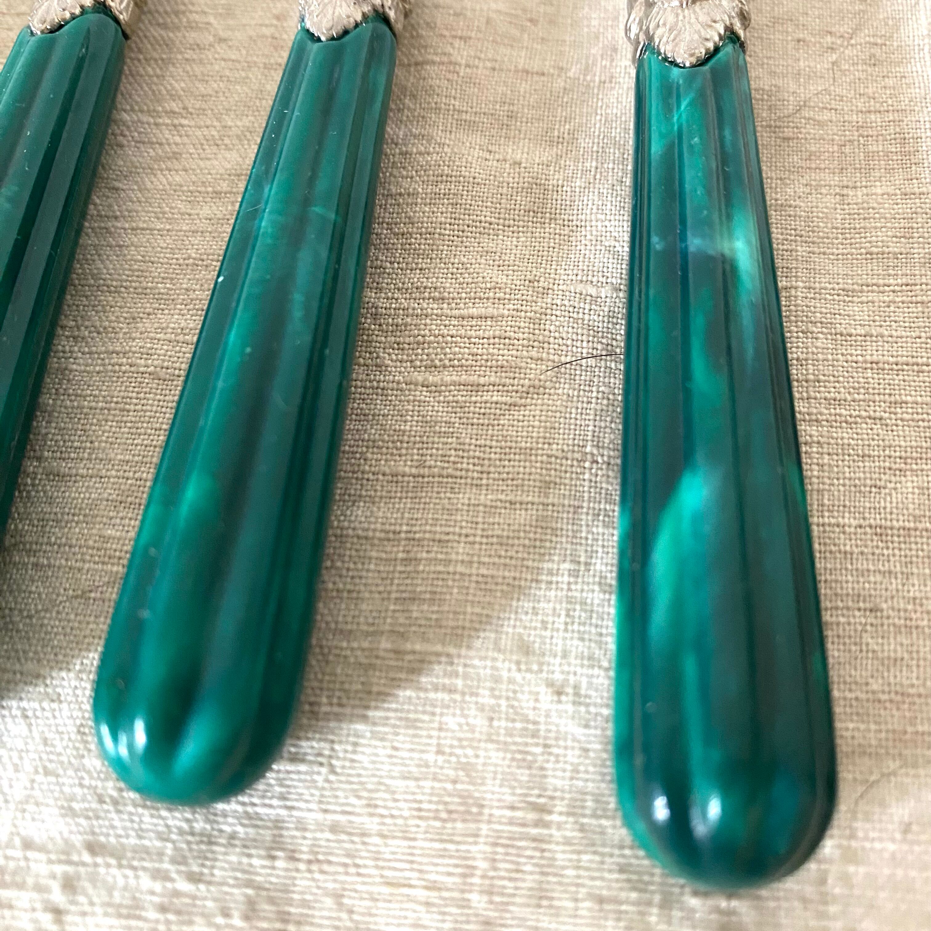 Retro style stainless teaspoon, Italy