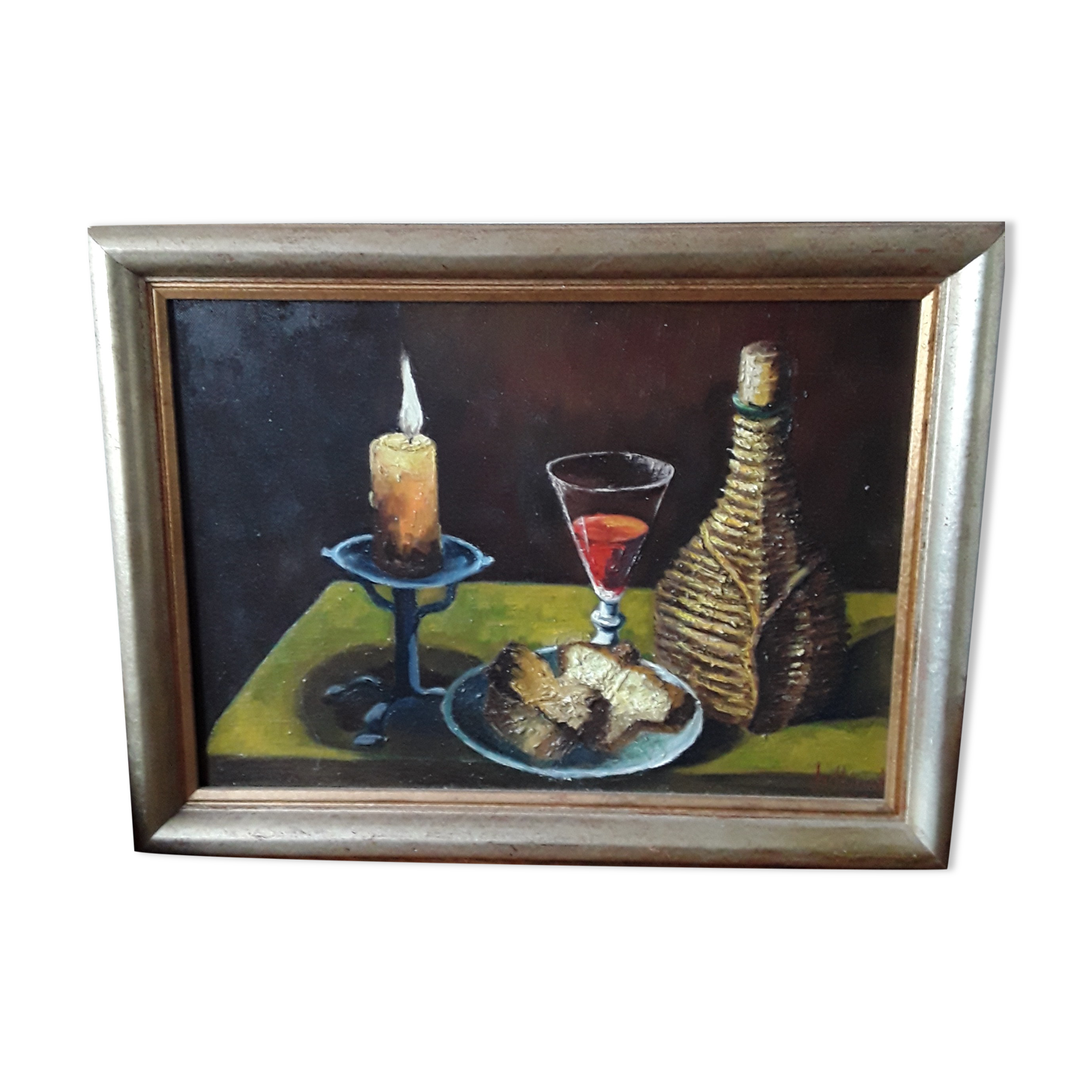 Still life oil painting