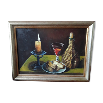 Still life oil painting