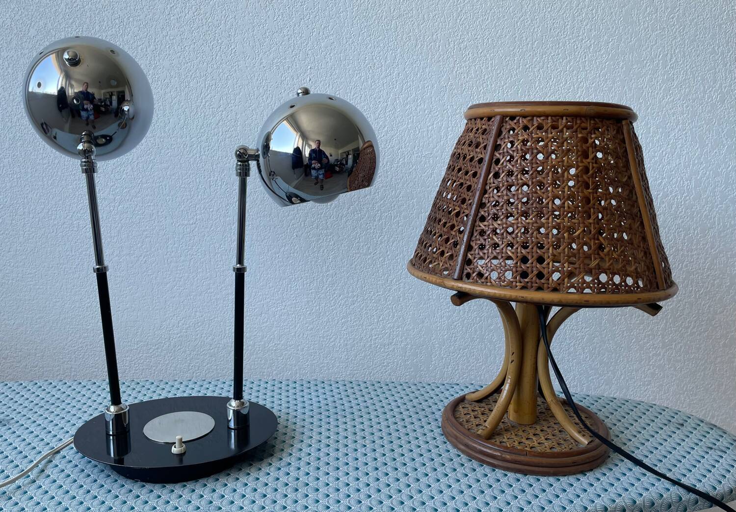Italian vintage Eye Ball lamp