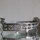 English silver table centerpiece