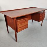 Bureau en teck de Peter Lovig Nielsen Danemark années 60/70