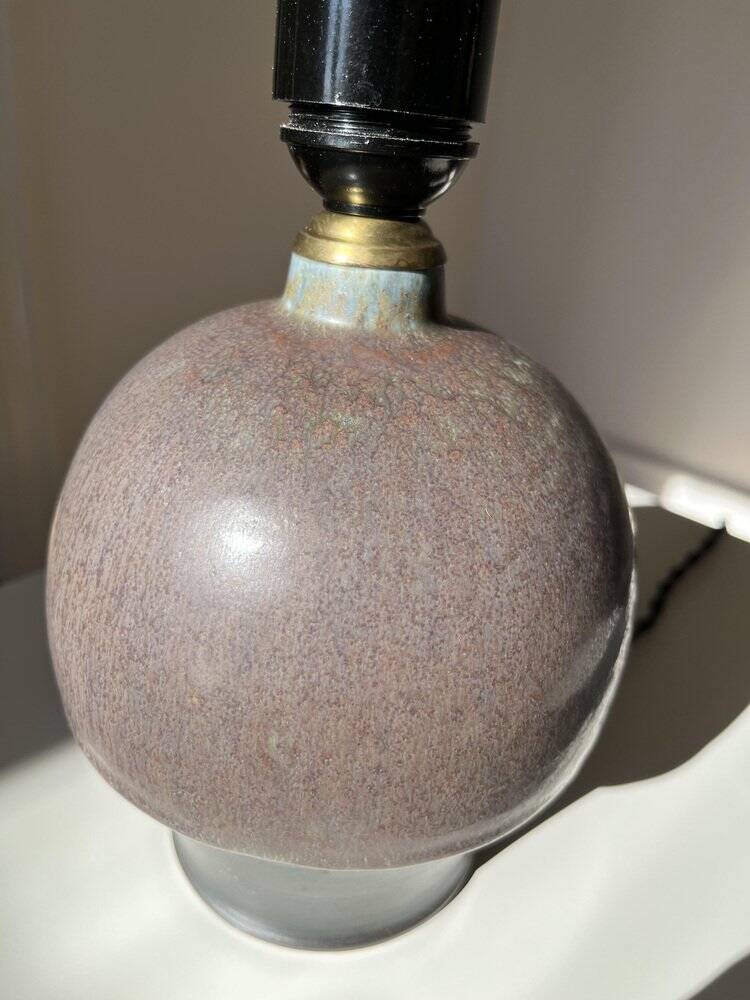 Studio ceramic table lamp by Hertha Bengtsson, sweden 1960s