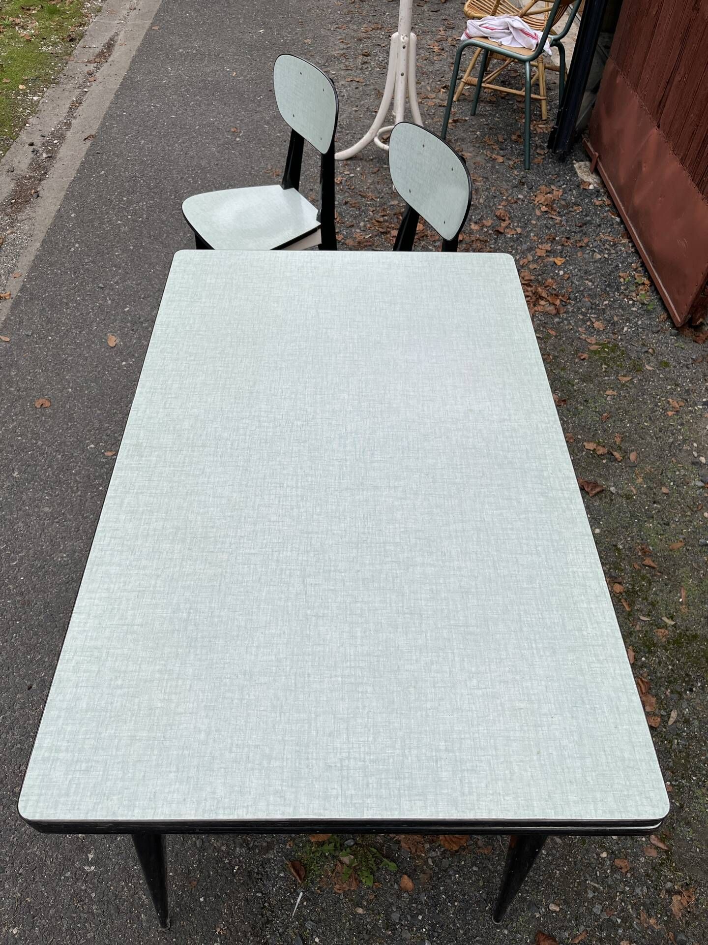 Formica table and chairs