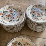 Table service gien au coq, 68 pieces