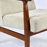 Vintage Beige Club Armchair, 1970s