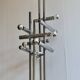 Large 70' Italian chrome table lamp by Stilux Milano