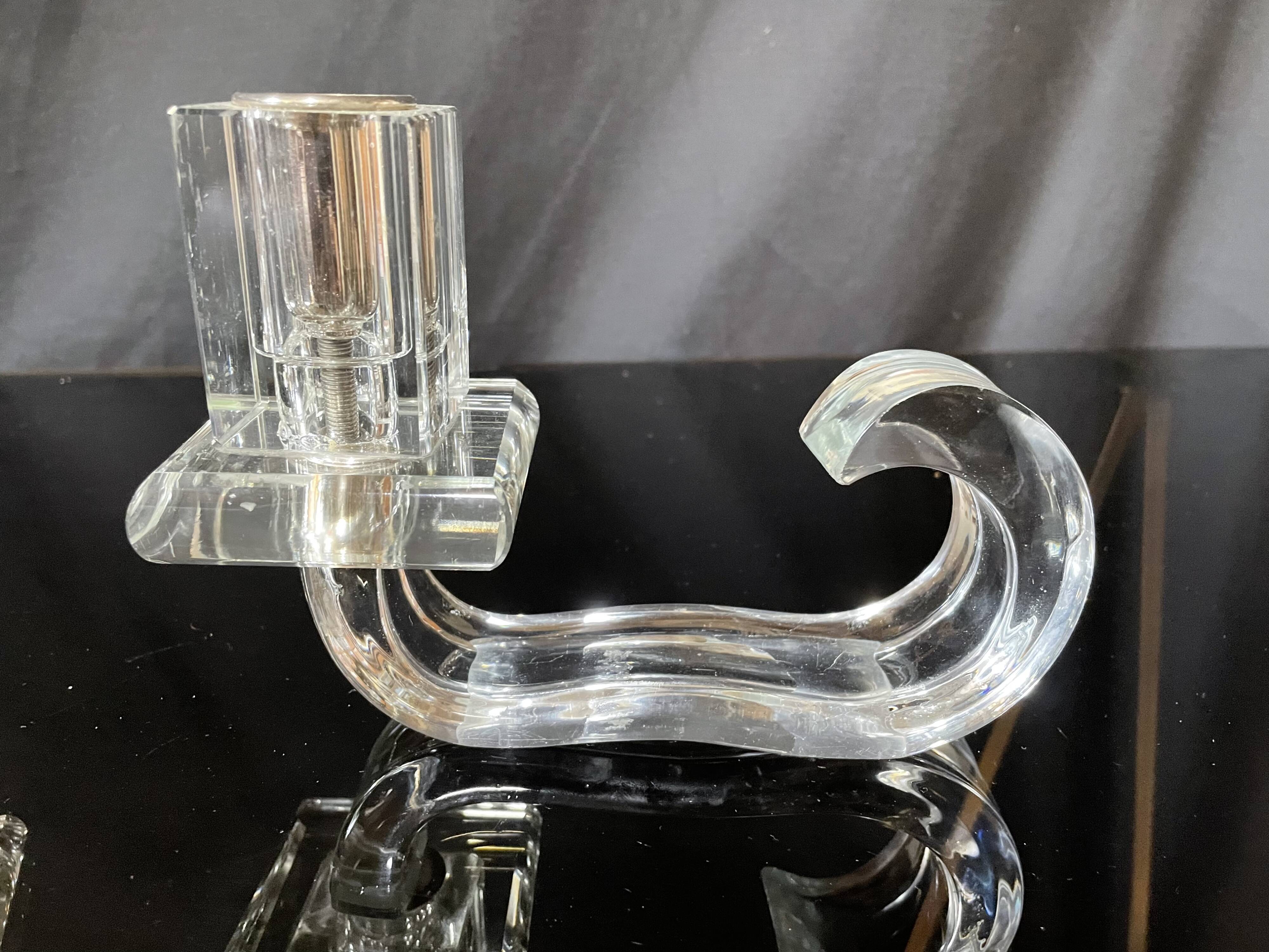 Pair of candle holders year 1970