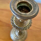 2 copper candle holders