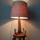Bamboo rattan bedside lamp, Scandinavian country style