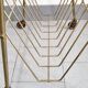 Vintage magazine rack side table 1950