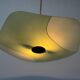 Art Deco pentagonal green glass ceiling light, 1940s, Germany