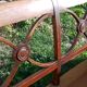 3-seater wooden sofa benches and feather seats
