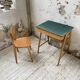 Bureau et chaise enfant pieds compas