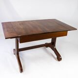 Extendable wooden dining table 1860