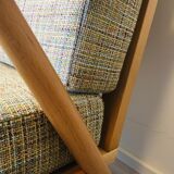 Beige Boomerang Armchair, TON, 1960s