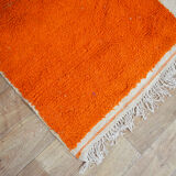Handmade moroccan berber carpet 252 x 148 cm