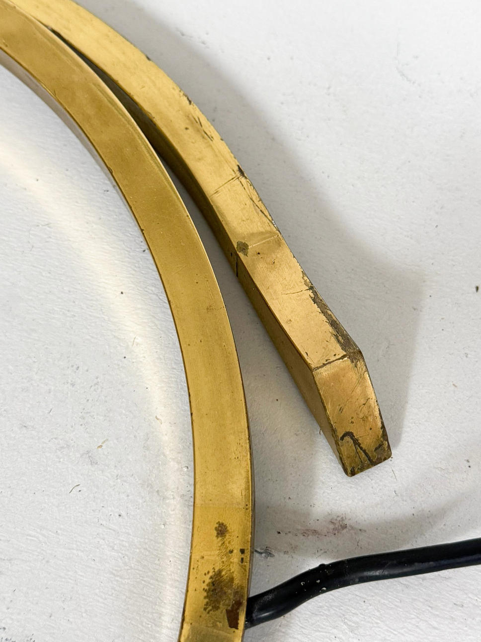 Lampadaire sculptural de Tommaso Barbi pour Bottega Gadda, modèle : Rabarbaro, Italie, années 1970.