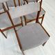 1960s Set of 6 Vintage Danish Teak Dining Chairs by Erik Buch