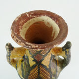 Iddeqi Kabyle pottery, Kabyle amphora,Berbere, Kabyle folk art. Year 50