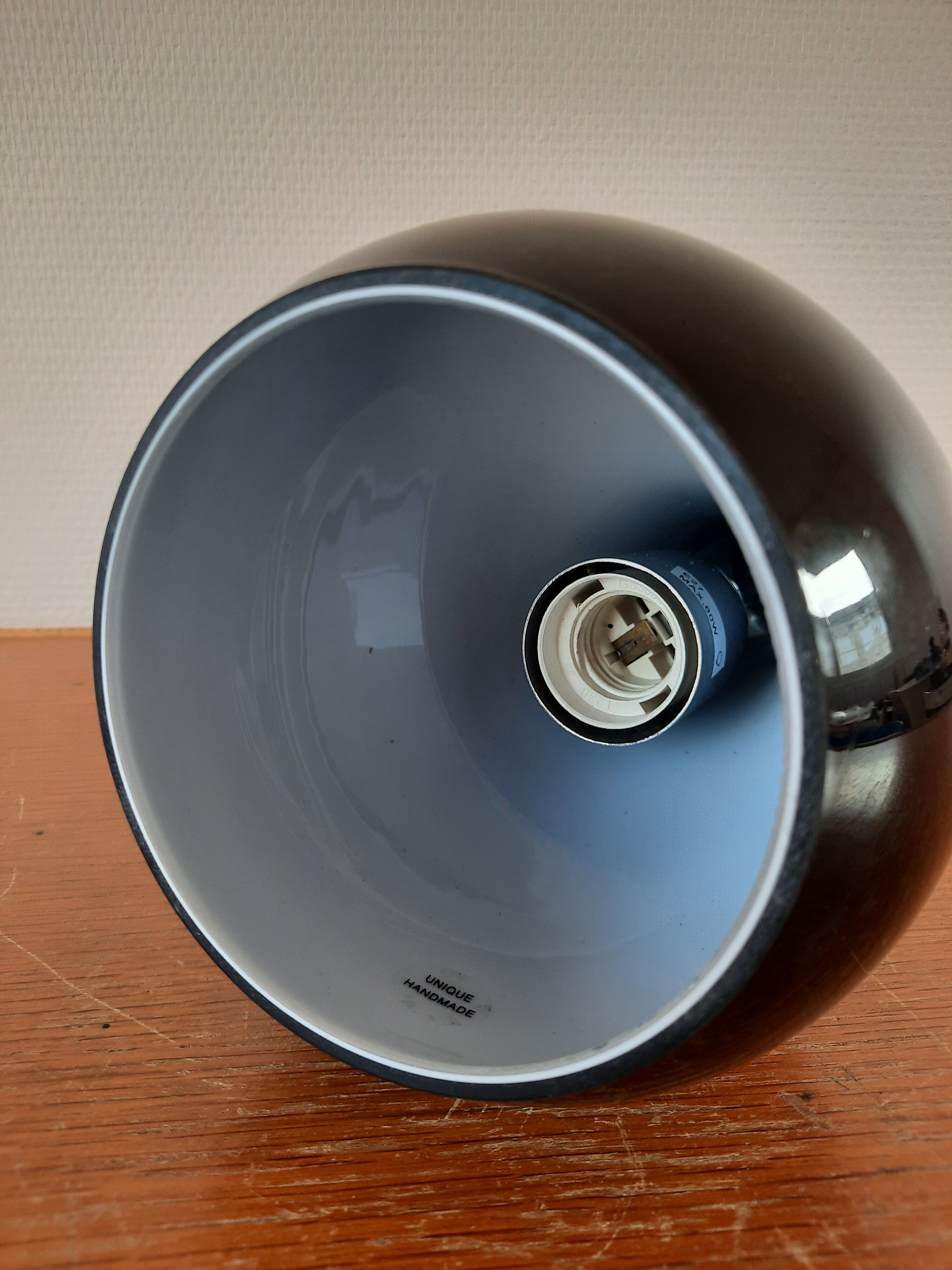 Hanging drop of water scandinavian style design of the twentieth century