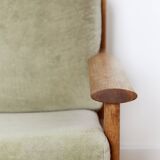 Fauteuil Poul M.Volther en chêne n°390 pour Frem Rojle