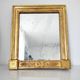 Miroir bois doré 19e 38,5 x 33 cm