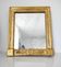 Miroir bois doré 19e 38,5 x 33 cm
