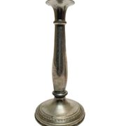 Eclectic gilloched candlestick, 1900s