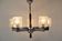 Mid-century chrome Chandelier,1960's.