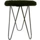 Vintage stool with hairpin legs small stool 60's