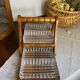 Art Deco wooden compartmented servant