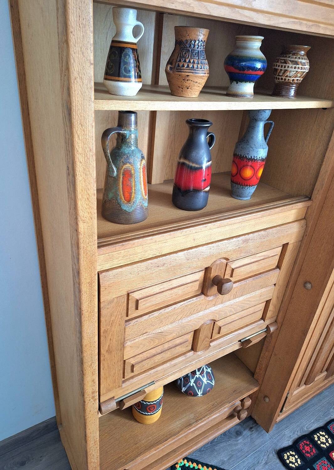 Guillerme et Chambron secretary cabinet, bar sideboard, office bookcase