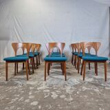 Niels Koefoed 'Peter' Danish chairs vintage