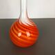 Pop Art "Flame" opaline Florence vase, 1970s, Italy