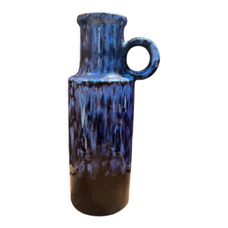 Vase Keramik modèle 407-28 de Scheurich, années 1970