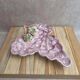 Vintage Italian barbotine grape plate – G.b.c. Made in Italy