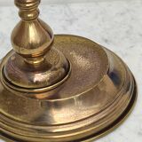 Golden and blue lamp