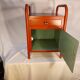 Vintage metal boarding school or hospital bedside