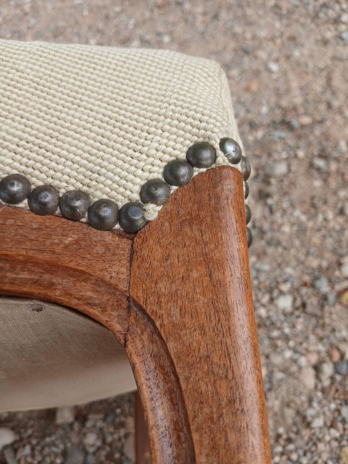 Antique upholstered chair