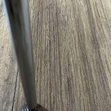 Chaise yamakado, chrome et skaï jaune