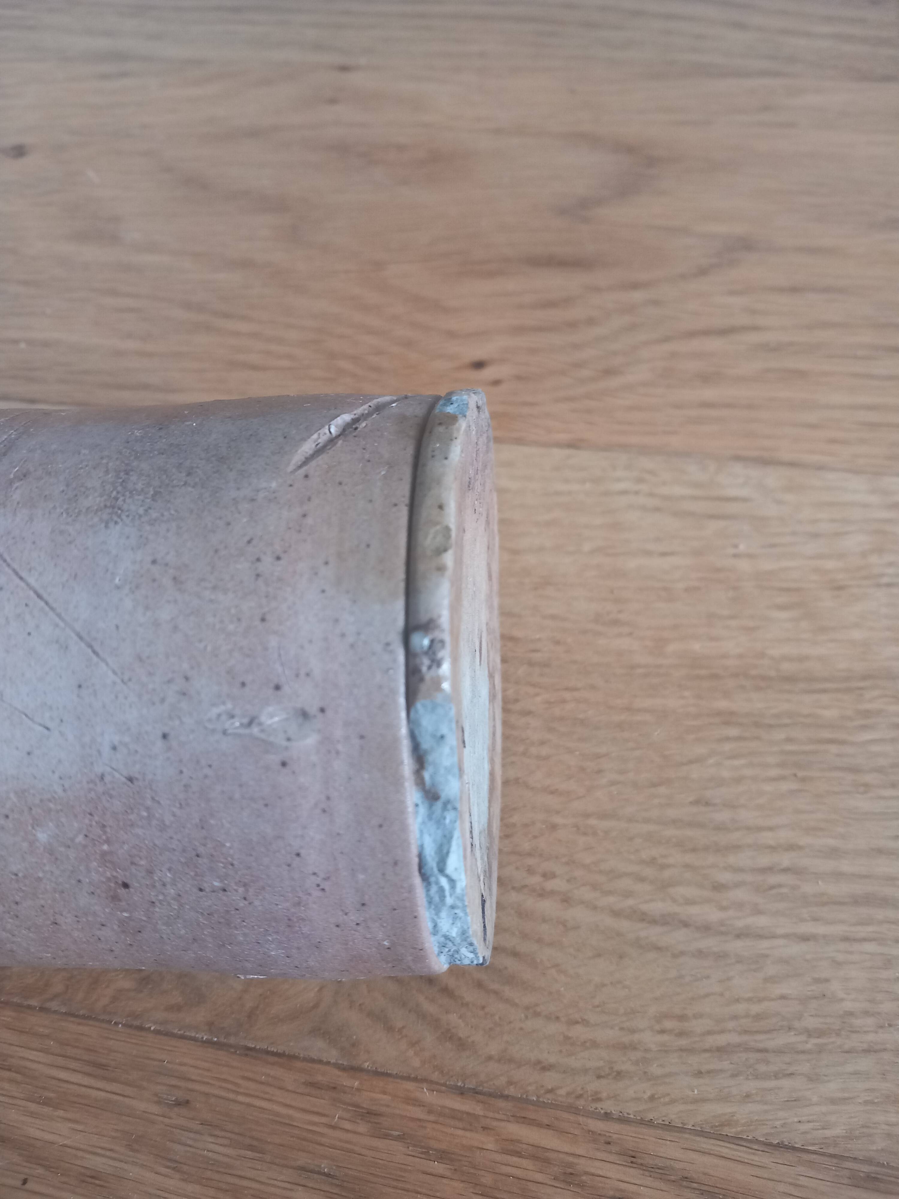 Stoneware hot water bottle