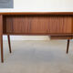 Danish Teak Desk By Gunner Nielsen for Tibergaard
