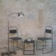 Lampadaire tripode industriel IDEAL Atomlux,  France 1950