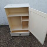 Wooden medicine cabinet
