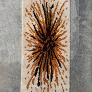Tapis style Rya scandinave années 70