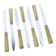 7 old stainless steel and horn knives St Joanis Arbost